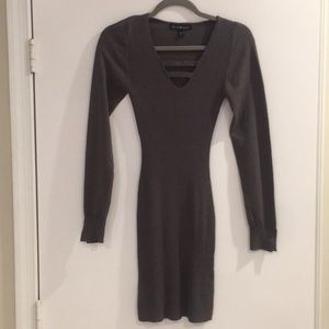 Ribbed Sweater Dress NWOT